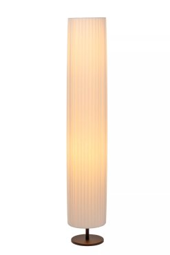 Lucide Fold - vloerlamp - Ø 20 x 120 cm - wit