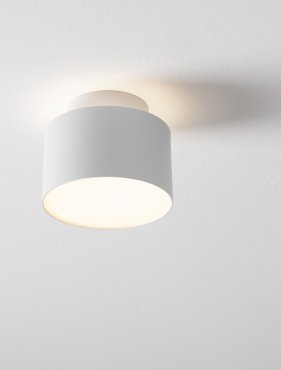 Nova Luce Ozen - plafondlamp - Ø 11 x 8,8 cm - 16W LED incl. - zandwit