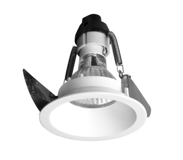 Nova Luce Raena - inbouwspot - Ø 82 mm, Ø 75 mm inbouwmaat - wit