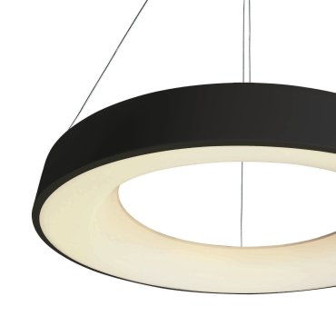 ONE Light LED Pendant Rings - hanglamp - Ø 78 x 150 cm - 80W LED incl. - zwart