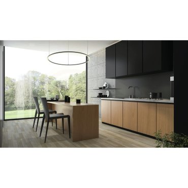 ONE Light LED Circle Rings - hanglamp - Ø 127 x 300 cm - 65W LED incl. - zwart