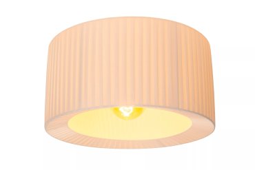 Lucide Fold - plafond verlichting - Ø 40 x 22 cm - wit