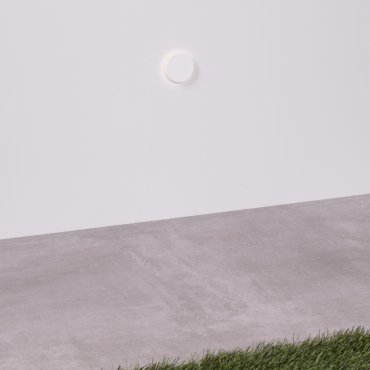Nova Luce Compo - inbouw wandverlichting - Ø 5 x 9 cm - 1W LED incl. - IP67 - zandwit