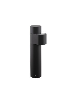 Nova Luce Aduro - tuinpaal - 7,5 x 35 x 11,7 cm - 8W LED incl. - IP54 - donker antraciet