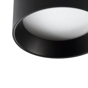 Faro Mizu - plafondlamp - Ø 9 x 6 cm - 8W LED incl. - mat zwart