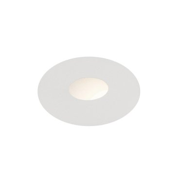 Nova Luce Passaggio - inbouw wandverlichting - Ø 37 mm, Ø 32 mm inbouwmaat - 1W LED incl. - IP54 - wit