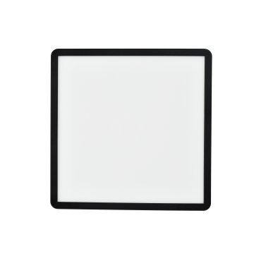 Nordlux Oja - badkamer plafondverlichting - 29,4 x 29,4 x 2,3 cm - 3 stappen Moodmaker SceneSelect functie - 14,5W LED incl. - IP54 - zwart