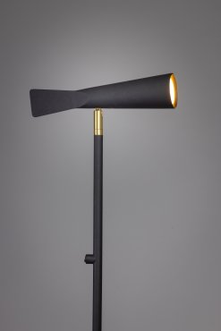ETH Pisa - vloerlamp - Ø 6 x 170 cm - zwart