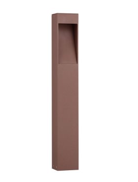 Nova Luce Maddi - tuinpaal - 8,5 x 60 x 7,5 cm - 7W LED incl. - IP65 - zandcorten