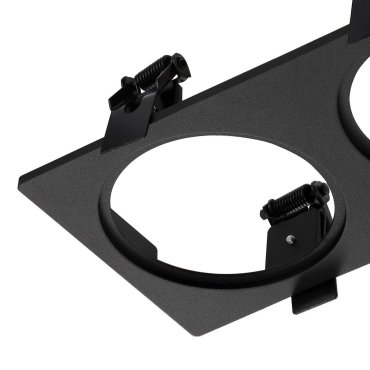 Nova Luce Cid - frame - 195 x 100 mm, 183 x 93 mm inbouwmaat - zwart