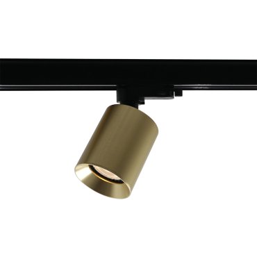 Artdelight Megano - railspot 3 fase-rail - Ø 7 x 13 cm - mat goud