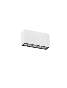 Nova Luce Jax - buiten plafondverlichting - 14,2 x 7,5 x 4 cm - 7W LED incl. - IP65 - zandwit