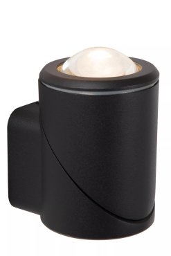 Lucide Erin - buiten wandlamp - 6 x 8 x 9,8 cm - 5W LED incl. - IP65 - zwart