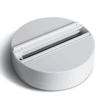 ONE Light Square Track Surface - opbouwvoet voor trackspots - Ø 11,2 cm - 6A - wit