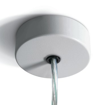 ONE Light - ronde plafondrozet - Ø 8 x 2,5 cm - wit