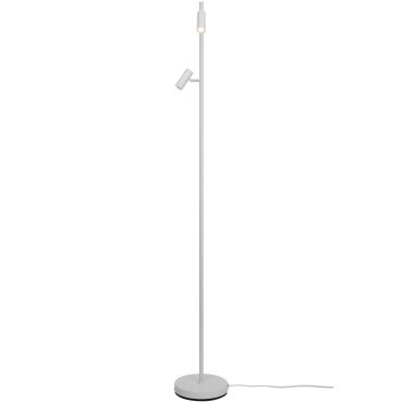 Nordlux Omari - vloerlamp - 3 x 20 x 141 cm - 3 stappen dimmer - 2x 3,2W LED incl. - wit