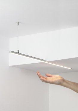 KLUS Tepiko - LED profiel voor 12mm gipsplaat - 4 x 1,49 cm - aluminium