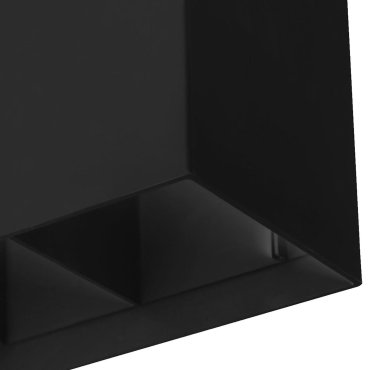 Nova Luce Cid - 20 x 10 x 15 cm - zwart