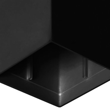 Nova Luce Cid - 10 x 10 x 15 cm - zwart