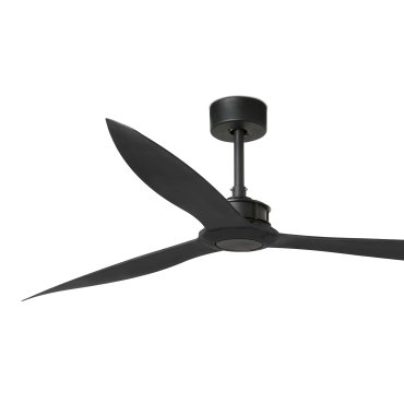 Faro Just Fan - plafondventilator met afstandsbediening - Ø 178 cm - mat zwart