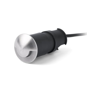 Faro Kane - inbouw wandverlichting - Ø 4,5 x 9 cm - 3W LED incl. - IP67 - satijn inox