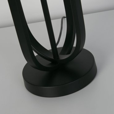 Searchlight - tafellamp voet - Ø 16 x 55 cm - mat zwart