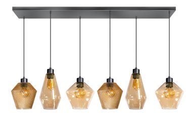 ETH Origin - hanglamp - 130 x 25 x 200 cm - zwart