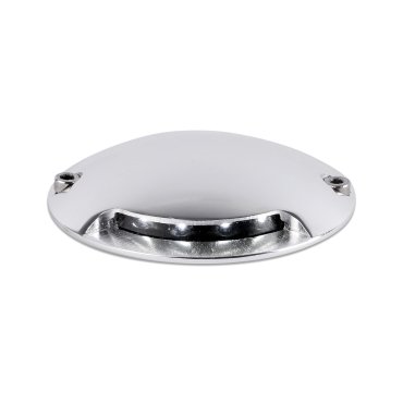 Faro Keenan - wandverlichting - Ø 7 x 1,5 cm - 0,5W LED incl. - IP67 - nikkel