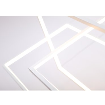 Maxlight Geometric - hanglamp - 145 x 180 cm - 3 x 26,6W LED incl. - wit
