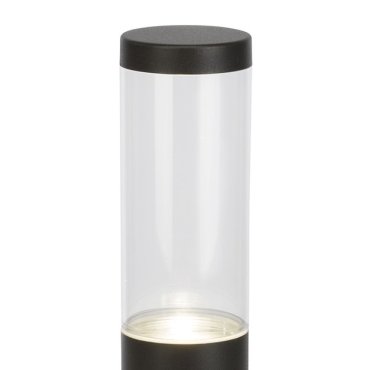 Brilliant Bergen - tuinpaal - Ø 6 x 40cm - 4W LED incl. - IP44 - antraciet