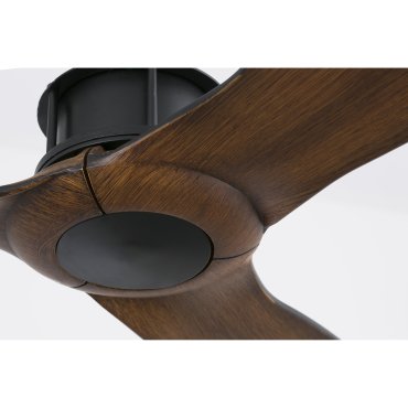 Faro Justfan - plafondventilator met afstandsbediening - Ø 128 cm - zwart en donkerbruin