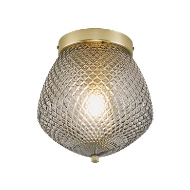 Nordlux Orbiform - plafondverlichting - Ø 23 x 25,3 cm - messing