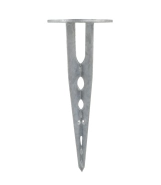 Lichtkoning Pike Premium - verankering grondspie - Ø 15 x 40 cm - gegalvaniseerd staal