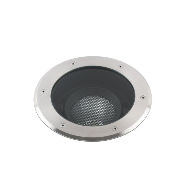 Faro Geiser Orientable - ronde grondspot voor buiten - Ø 260 mm, Ø 200 mm inbouwmaat - 29W LED incl. - IP67 - satijn inox - 10 graden