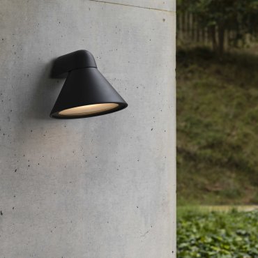 Faro Pals - wandverlichting - 25 x 10 x 26 cm - IP65 - donkergrijs