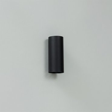 Artdelight Roulo2 - wandverlichting -  Ø 6,5 x 15,4 cm - mat zwart