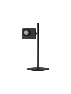Nova Luce Kedros - tafellamp - 22 x 46 x 27 cm - 9W dimbare LED incl. - zwart