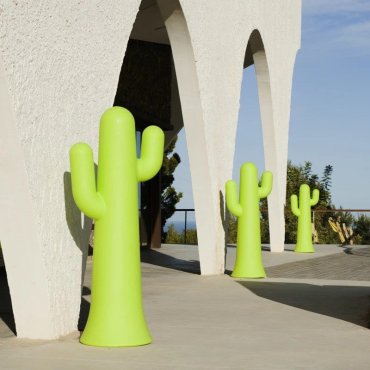 New Garden Panchito - buiten vloerlamp - 61 x 43 x 140 cm - 18W LED incl. - IP65 - groen - koud witte lichtkleur