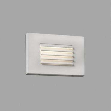Faro Spark - inbouw wandverlichting - 10,5 x 7,5 cm - 5W LED incl. - IP65 - mat wit