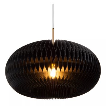 Lucide Armoni - hanglamp - Ø 52 x 180 cm - zwart