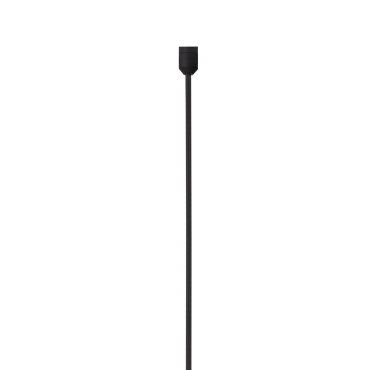 Nova Luce Zed - buis magnetisch railsysteem - Ø 2 x 70 cm - zandzwart