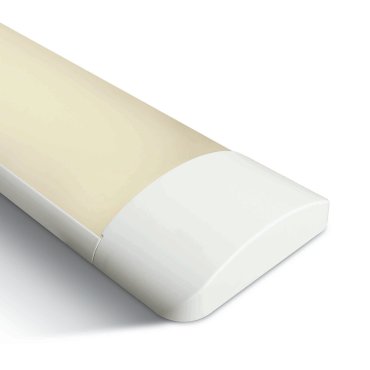 ONE Light LED Linear Range - plafondverlichting - 120 x 12 x 3 cm - 48W LED incl. - wit - warm witte lichtkleur