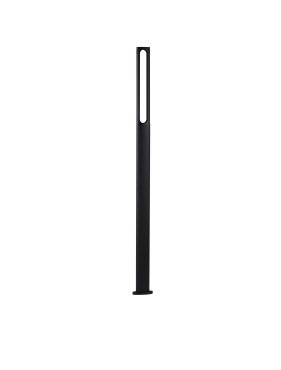 Nova Luce Dira - tuinpaal - 11,5 x 200 x 6,5 cm - 11W LED incl. - IP65 - donker antraciet