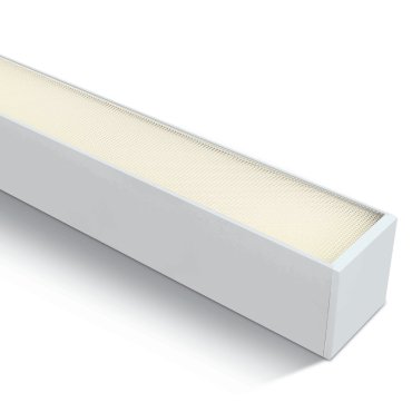 ONE Light LED Linear Profiles - plafond/hanglamp - 120 x 7,5 x 7,5 cm - 40W LED incl. - wit - witte lichtkleur