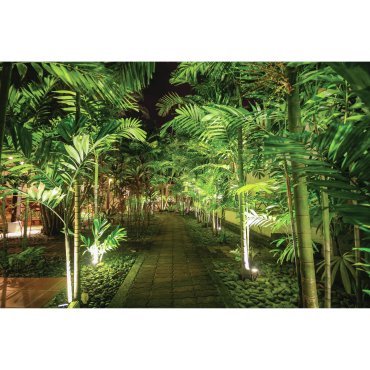 ONE Light Accessories - plastic spike voor tuinspots - Ø 4,5 x 17,2 cm - zwart