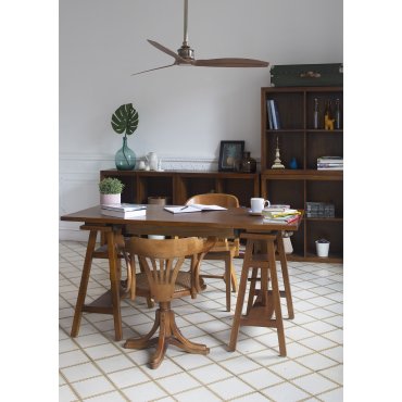 Faro Justfan - plafondventilator met afstandsbediening - Ø 128 cm - mat zwart