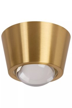 Lucide Rigon - plafondverlichting - Ø 9 x 6,6 cm - 7W LED incl. - goud