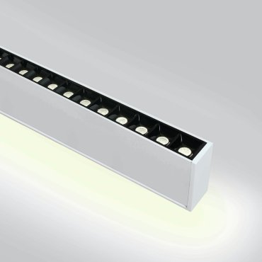 ONE Light LED Linear Profiles - hanglamp - 130 x 7 x 3,5 cm - 40W + 20W LED incl. - wit - warm witte lichtkleur