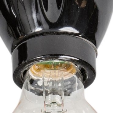ETH Vintage Straight - plafondlamp - 6,3 x 7,5 cm - zwart