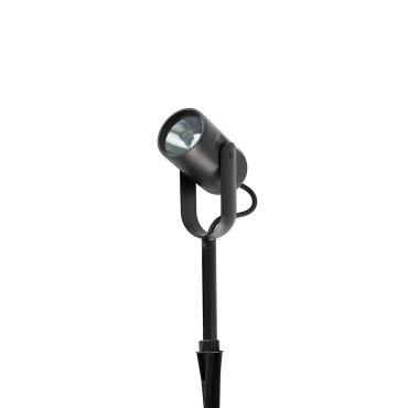 Faro Slot - grondspot op piek - Ø 7,7 x 20 cm - 13W LED incl. - IP65 - mat zwart